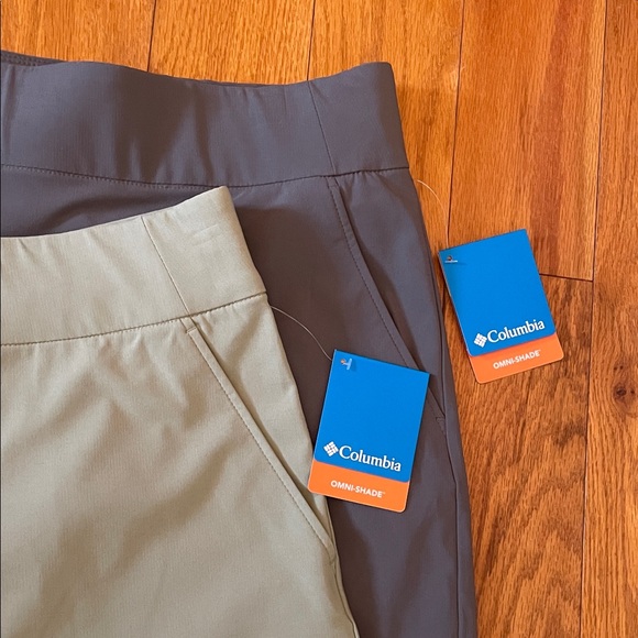 2 pr Columbia Women's Athletic Shorts Sz 2x Omni shade PFG - Picture 4 of 9